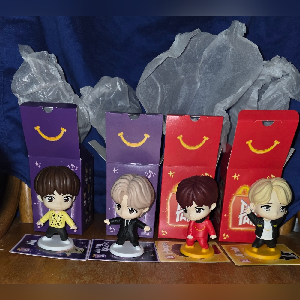 tinytan mcdonalds bundle jin  jung kook j hope  jimin ENCORE kpop BTS